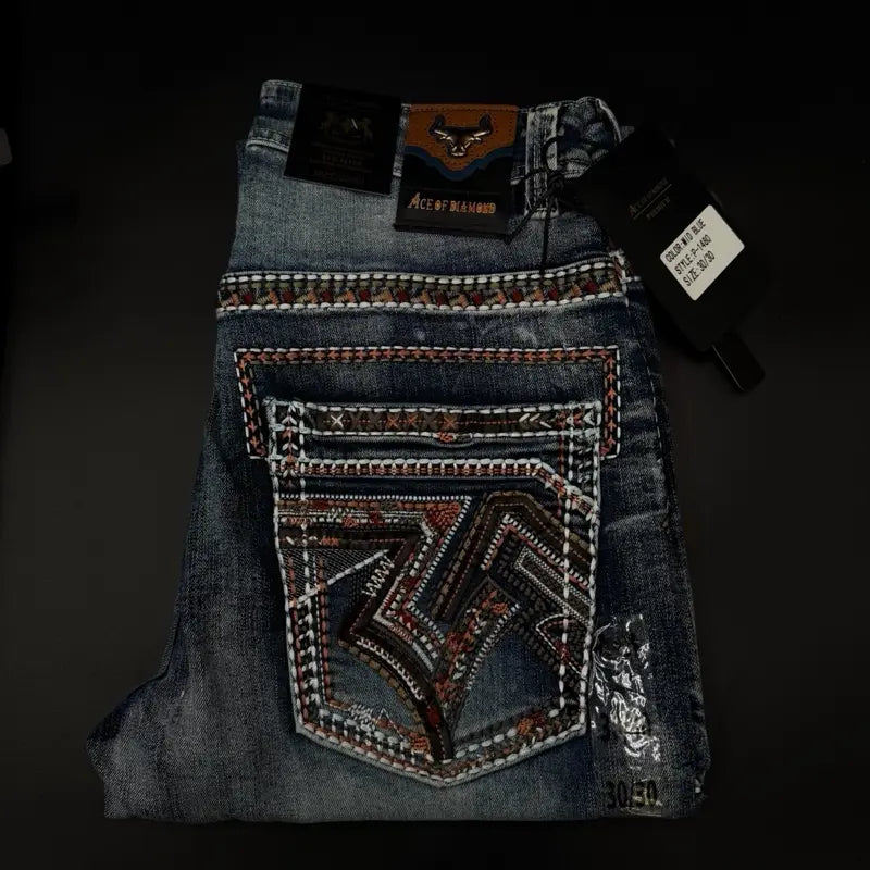 Men's Premium Boot Cut Denim Jeans - Pantalon Vaquero para hombre