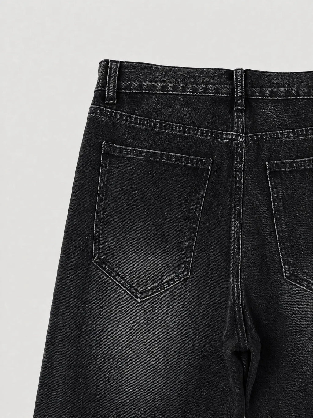 Men's Wide Leg, Loose-Fitting Pop Art Print, Vintage Y2K Washed Denim, Four-Season Wear, Unique Patchwork Design, Comfortable & Stylish, Streetwear Pants, Versatile Jeans