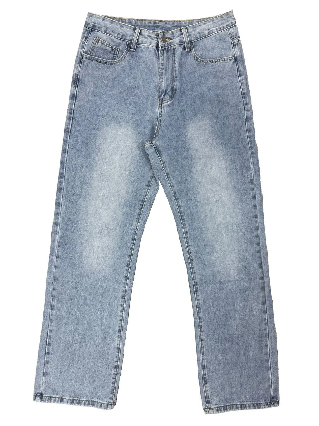 Men's Wide Leg Oversized High Waist Jeans, Loose Fit Baggy Denim Jeans, Washed Y2K Streetwear Style, All Season Wear, Unique Washing, Comfortable and Stylish
