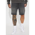 Cornell Slim Denim Shorts - Black Wash