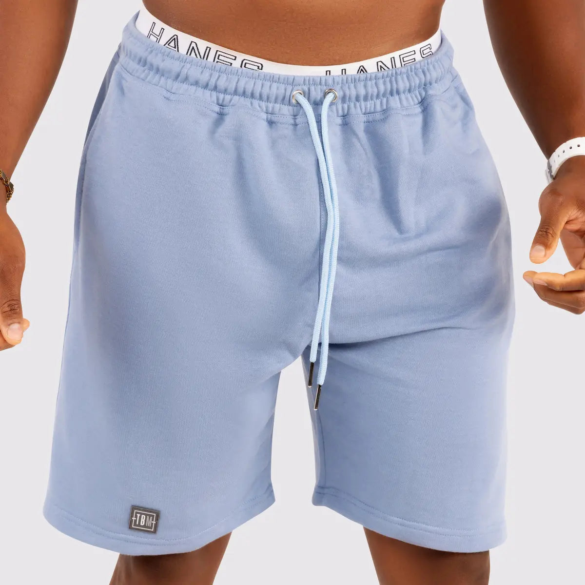 Summertide Bliss Men's Shorts, Old Lavender 100% Cotton Casual Plain Matching Sweat Shorts Set Athleisure Outfit Clothing Menswear