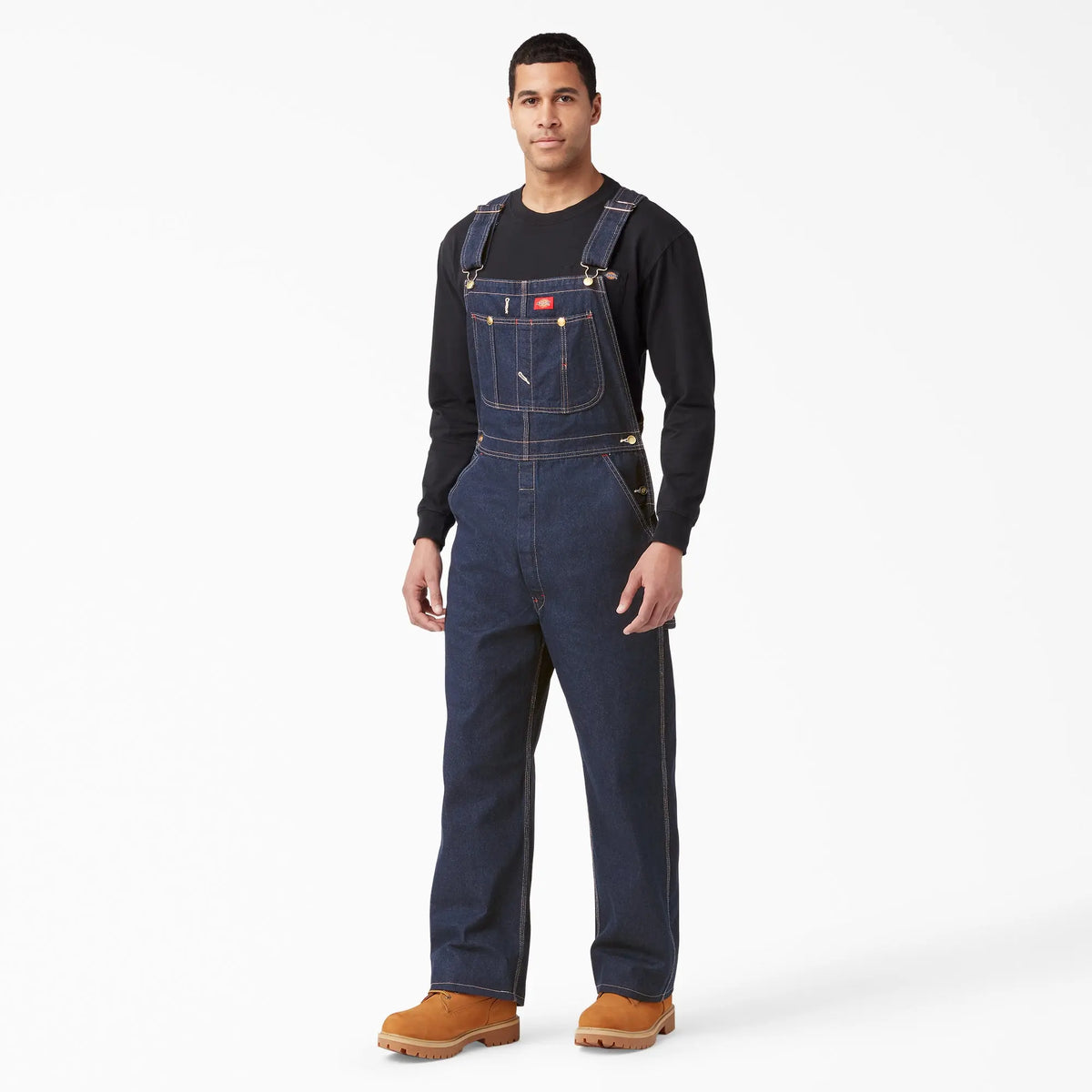Dickies Classic Bib Overalls,Durable Comfort, Utility Storage, Wide Leg, Workwear Style